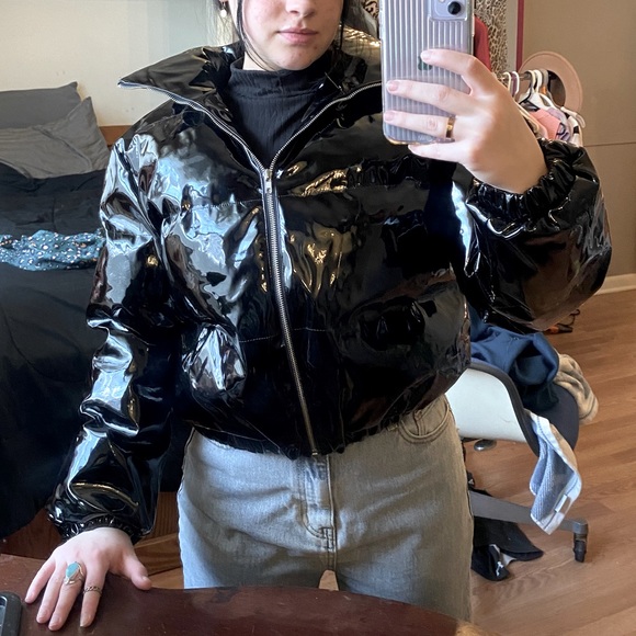Shiny Puffer Jacket | Poshmark